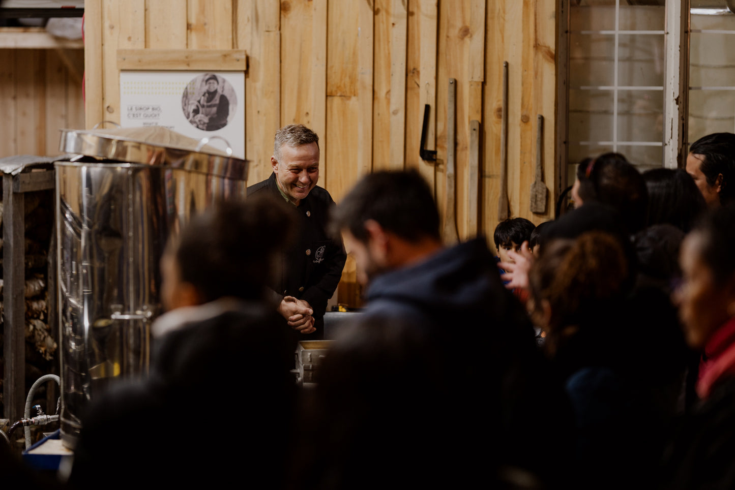 Guided tour of the cabin