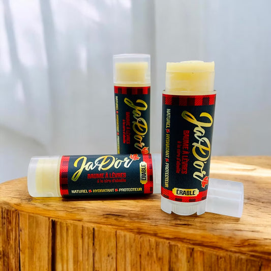 Baume à lèvres à l’érable — soin naturel fabriqué à la main