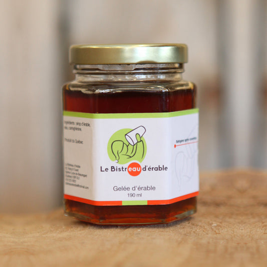 Gelée d’érable biologique du Québec