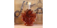 Glass bottled organic maple syrup