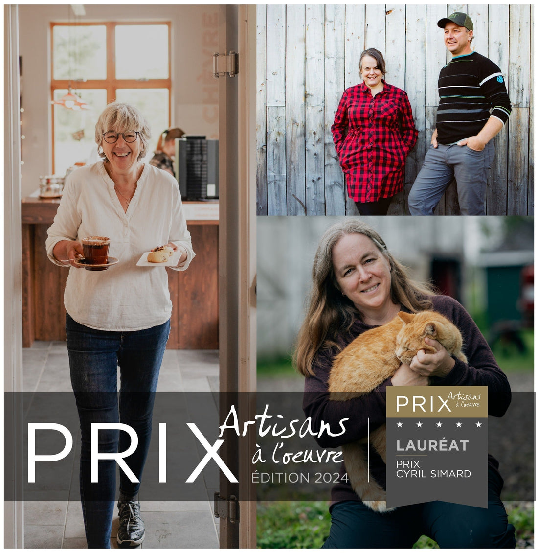 Récipiendaire du Prix Cyril Simard