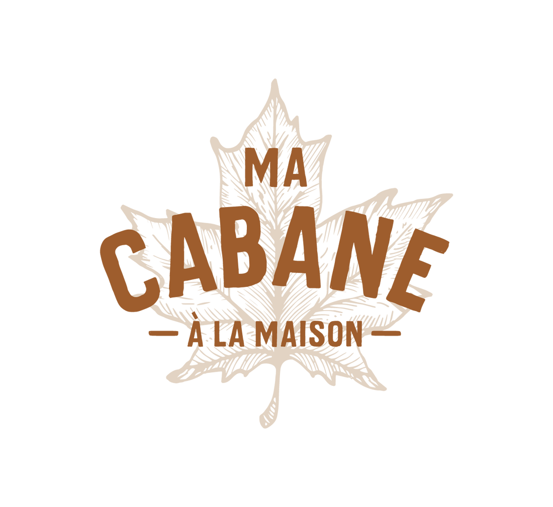 Ma cabane à la maison pour le repas des sucres 2021