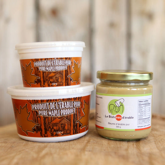 Beurre d’érable biologique du Québec